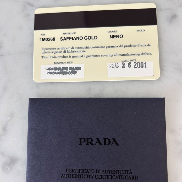 Prada Saffiano Coin Case - Picture 5 of 5